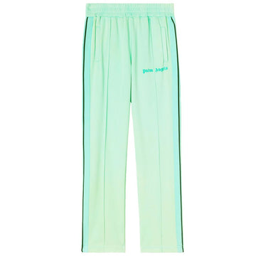Palm Angels Green Nylon Men Pant