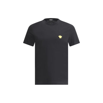 Versace Black Cotton T-Shirt