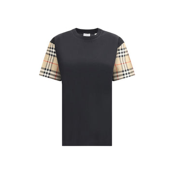Burberry Black Cotton T-Shirt