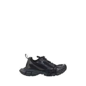 Balenciaga Black Rubber Athletic Sneakers