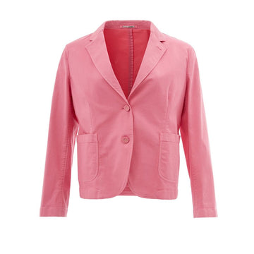 Lardini Elegant Pink Cotton Jacket for Her