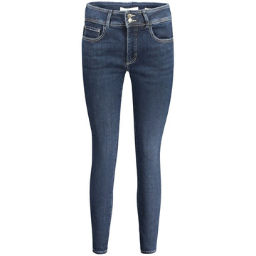 Guess Jeans Blue Cotton Women Skinny Jean