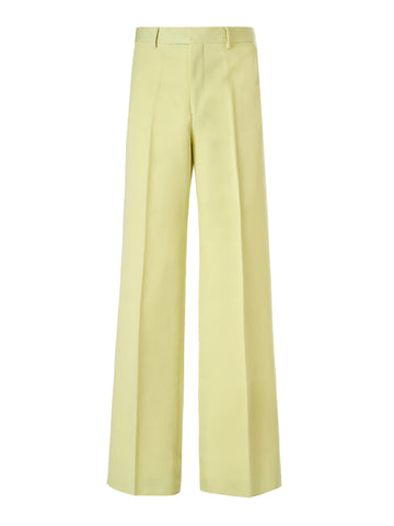 Gucci Lime Yellow Polyester Pants