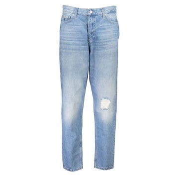 Calvin Klein Blue Cotton Women Jeans