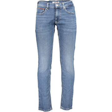 Tommy Hilfiger Blue Cotton Men's Slim Jeans
