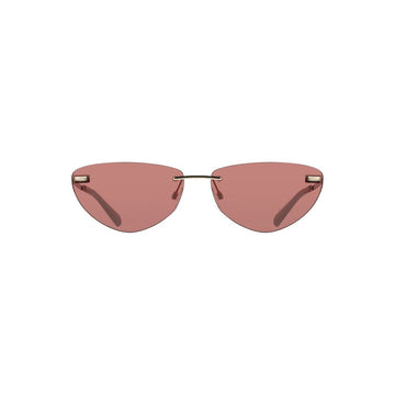 Calvin Klein Pink Metal Women Sunglass