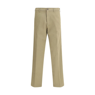Prada Beige Cotton Chino Pants