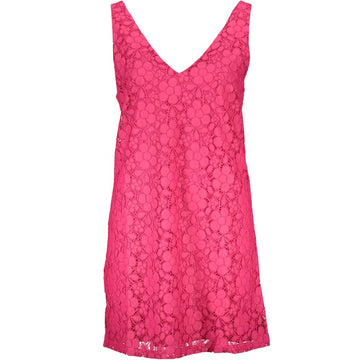 Desigual Pink Viscose Women Dress