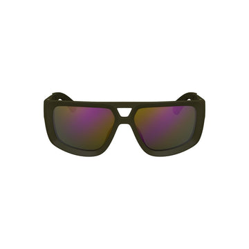 Calvin Klein Green Plastic Men Sunglass