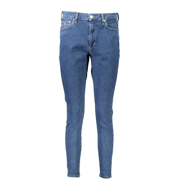 Tommy Hilfiger Blue Cotton Women Jeans
