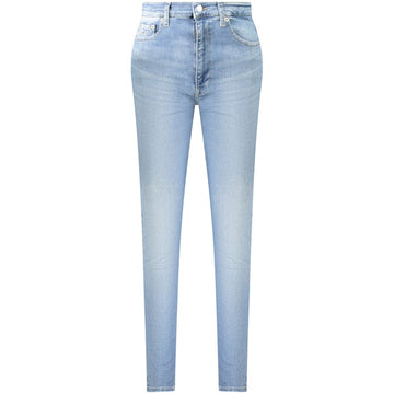 Tommy Hilfiger Blue Cotton Women Jeans