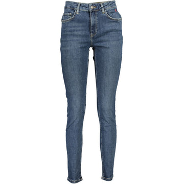 Desigual Blue Cotton Women's Jean