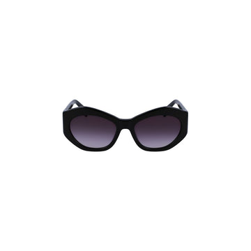Liu Jo Black Acetate Women Sunglass