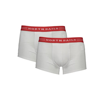 North Sails White Cotton Men Boxer