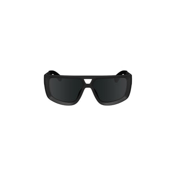 Calvin Klein Black Plastic Men Sunglasses