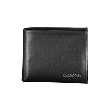 Calvin Klein Black Polyester Men Wallet