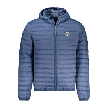 North Sails Blue Polyamide Men Jacket