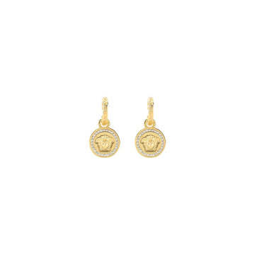 Versace Gold Brass Earrings