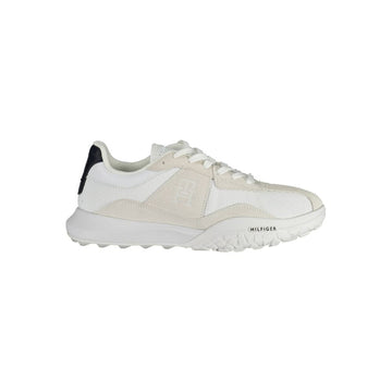 Tommy Hilfiger White Polyester Sneaker