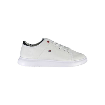 Tommy Hilfiger White Polyester Sneaker