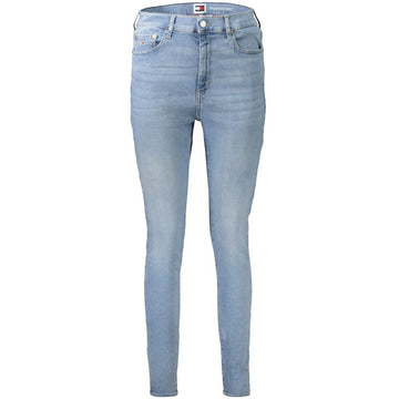 Tommy Hilfiger Blue Cotton Women's Skinny Jean