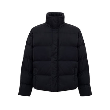 Balenciaga Black Polyamide Jackets & Coat