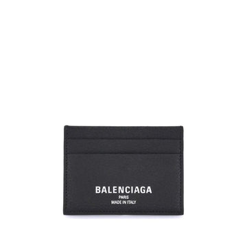 Balenciaga Black Calf Leather Bos Taurus Wallet