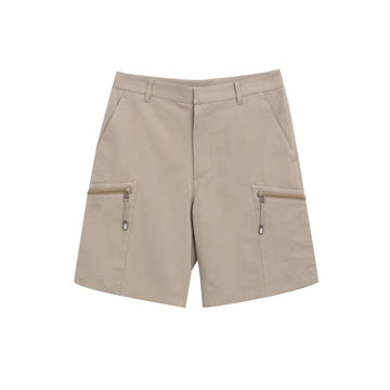 Dior Beige Cotton Cargo Shorts