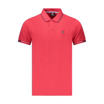 Norway 1963 Red Cotton Men Polo Shirt