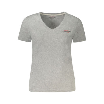 Guess Jeans Gray Cotton Women Top