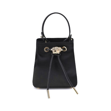 Versace Black Viscose Shoulder Bag
