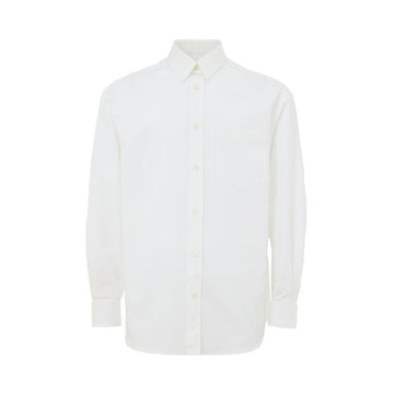 Gucci White Cotton Dress Shirt