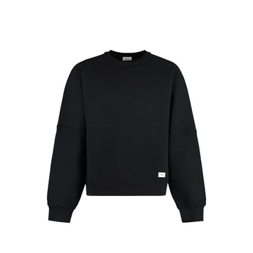 Saint Laurent Black Cotton Sweatshirt