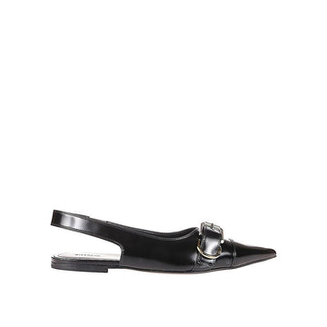 Givenchy Black Calfskin Ballet Flats