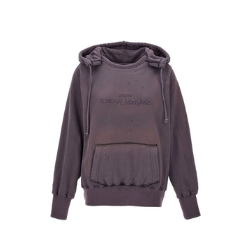 Maison Margiela Purple Cotton Sweatshirt