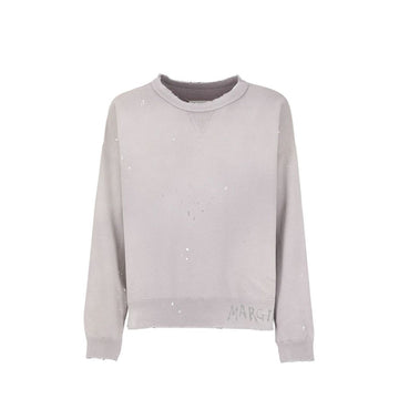 Maison Margiela Purple Cotton Sweatshirt