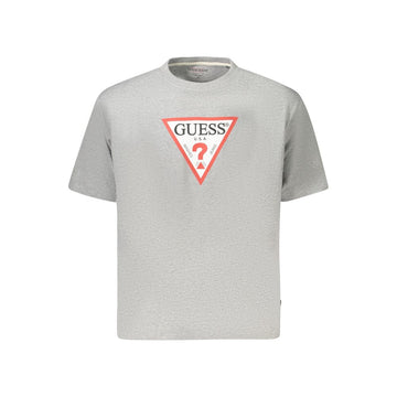 Guess Jeans Gray Cotton Women T-Shirt