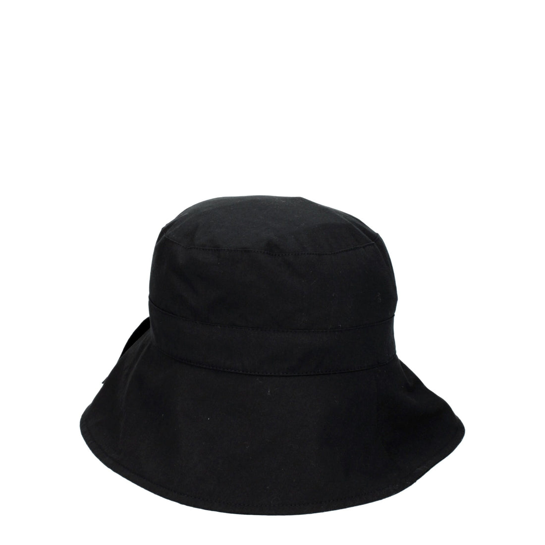 Jacquemus Black Cotton Bucket Hat