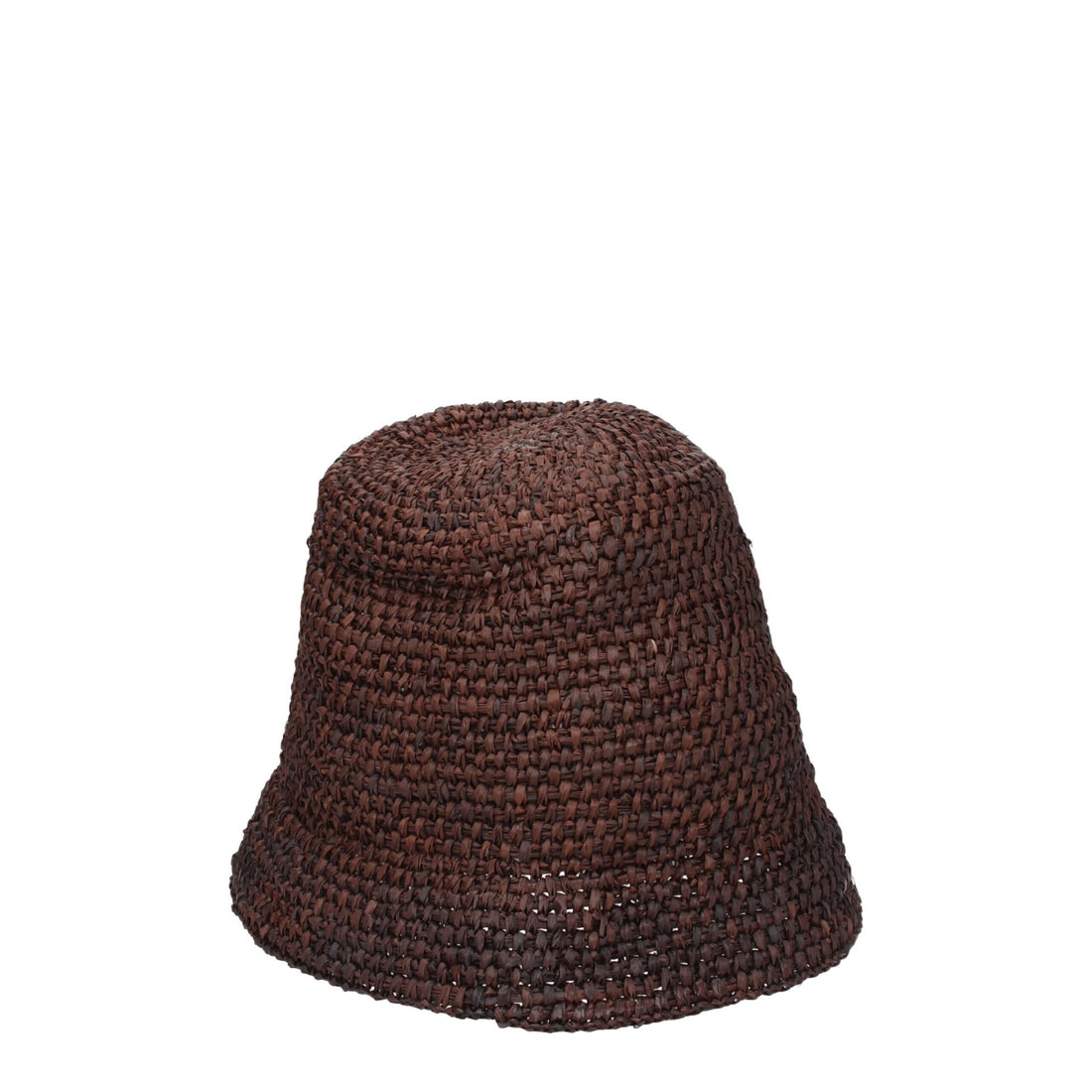 Jacquemus Brown Raffia Bucket Hat