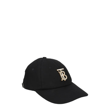Burberry Black Cotton Cap (Baseball Hat)