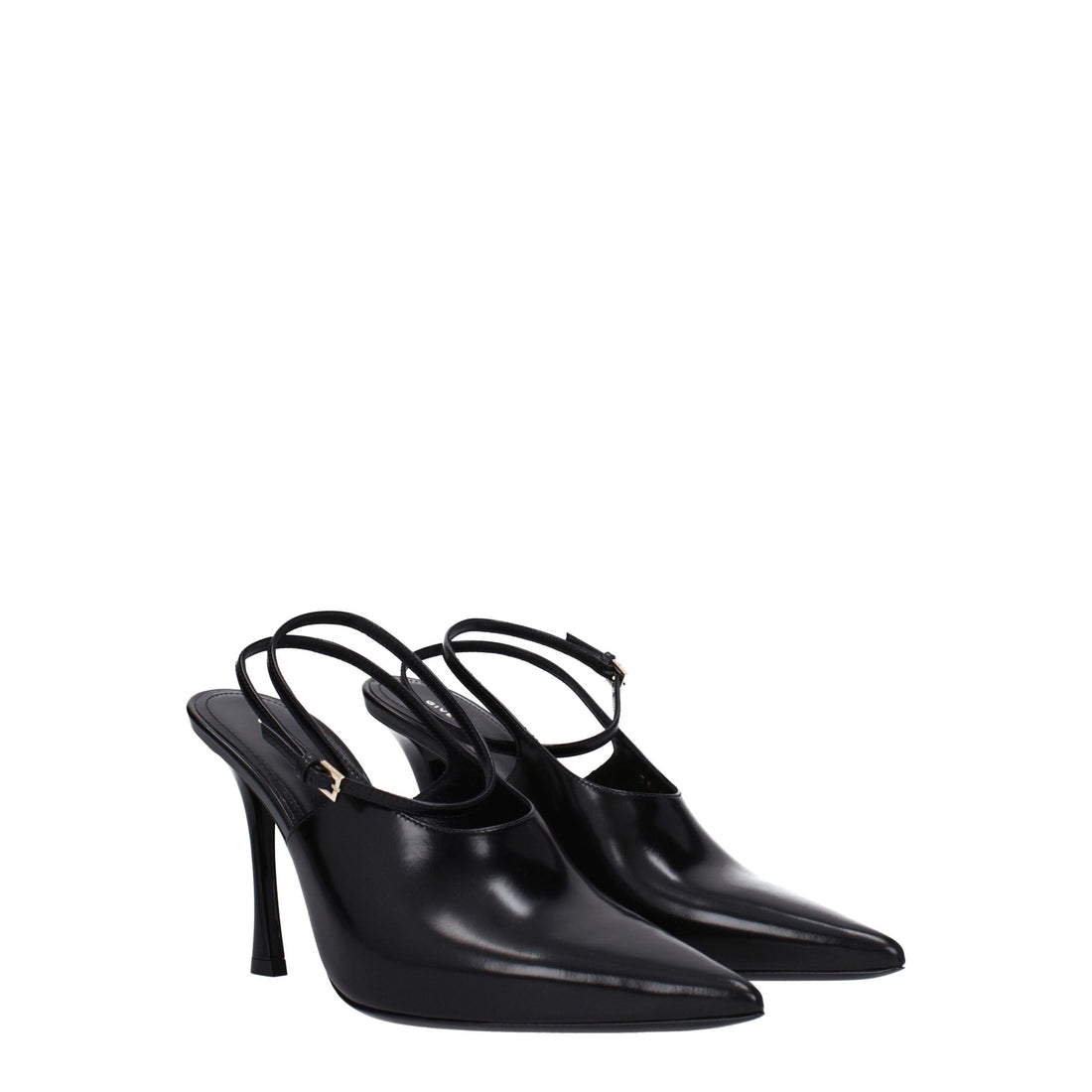 Givenchy Black Leather Pumps