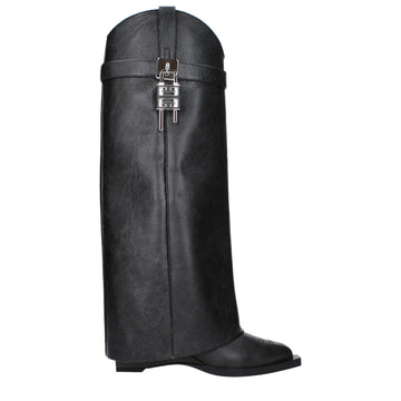 Givenchy Black Leather Boots
