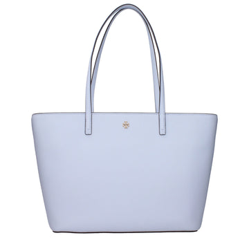 Tory Burch Light Blue Leather Shoulder Bag