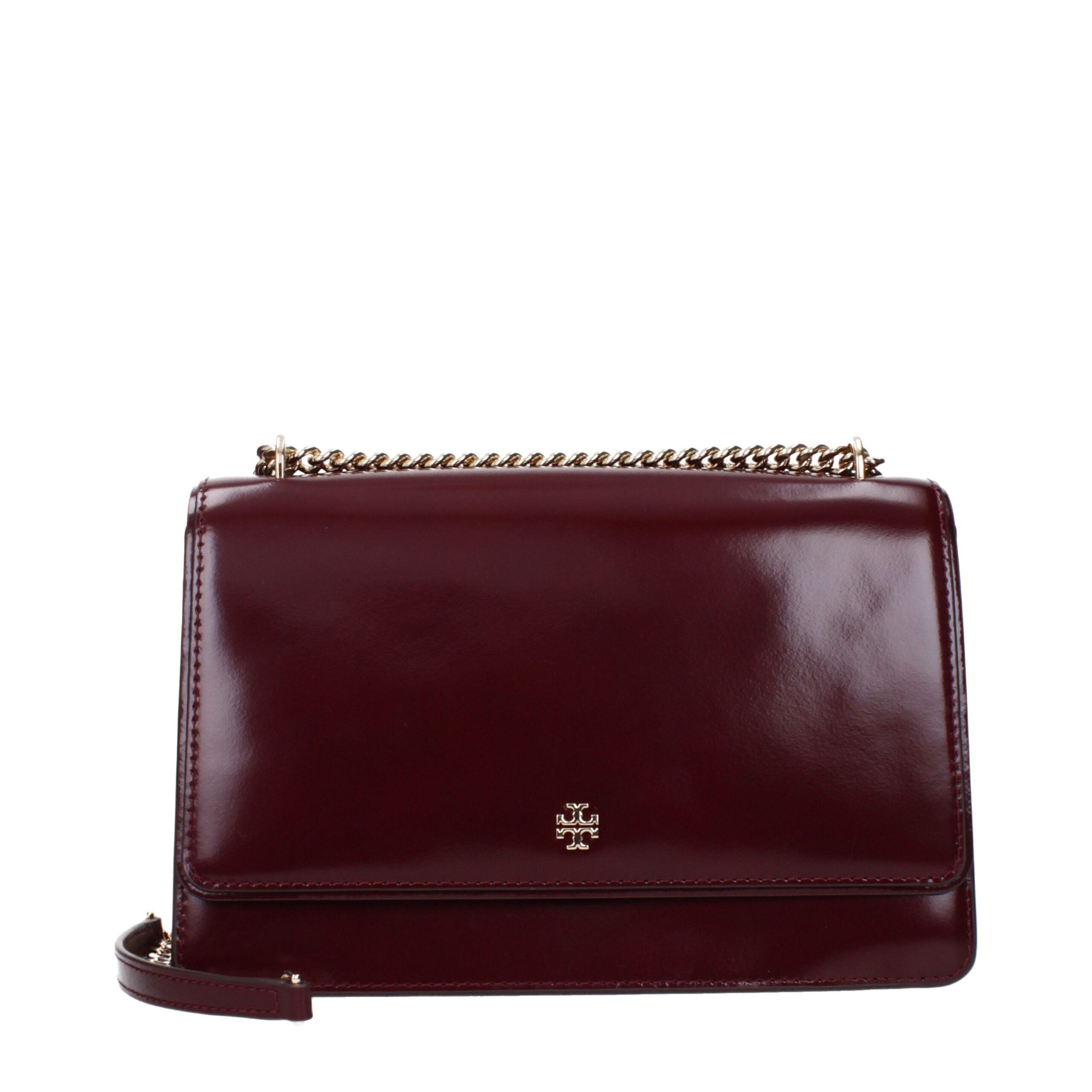 Tory Burch Red Leather Crossbody Bag