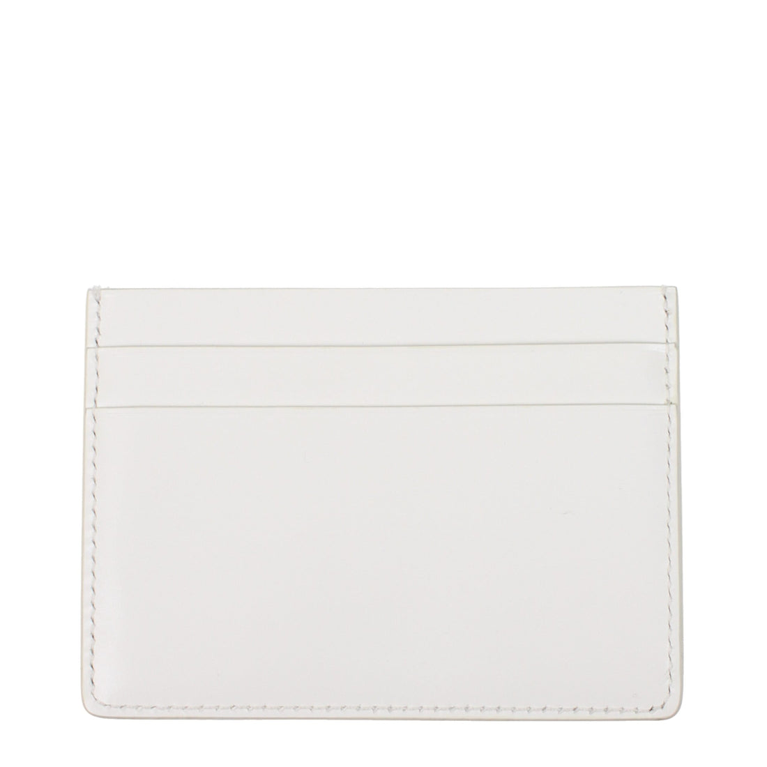Jil Sander White Leather Cardholder