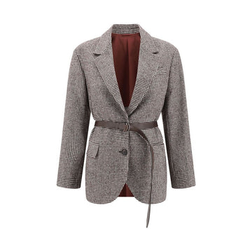 Brunello Cucinelli Brown Wool Blazer