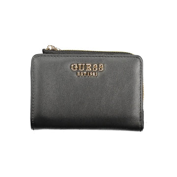 Guess Jeans Black Polyethylene Women Wallet