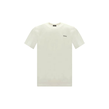 ZEGNA White Cotton T-Shirt