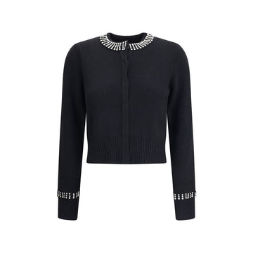 PINKO Black Nylon Cardigan