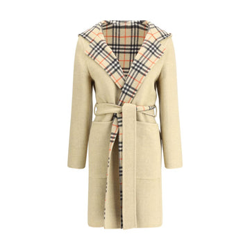 Burberry Beige Wool Coat